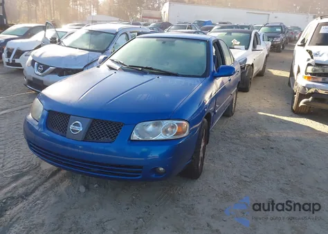 2006 Nissan Sentra 1.8/1.8S z USA, uszkodzony, nr VIN 3N1CB51D56L569317